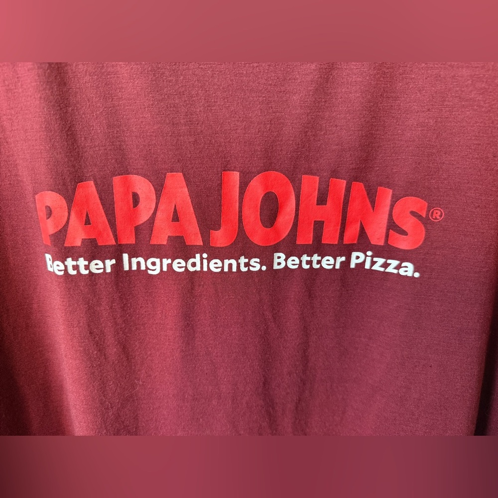 Men’s XL Papa Johns Pizza T Shirt - Picture 4 of 4